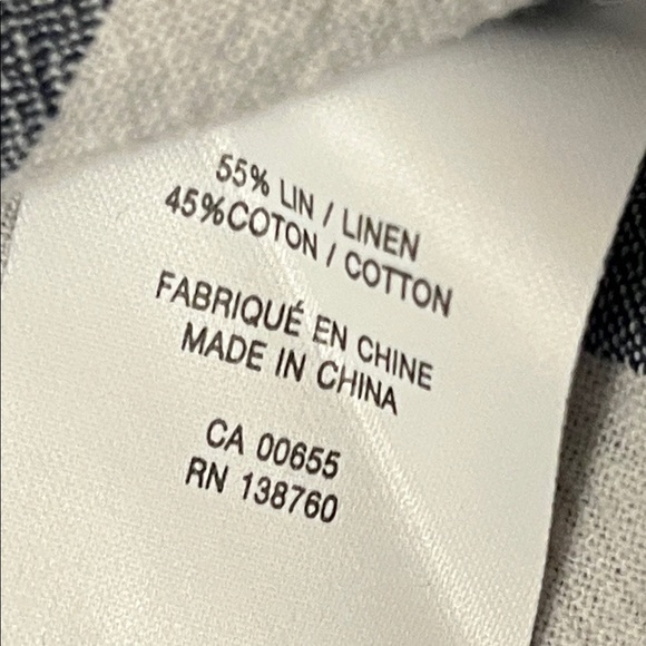 Reitmans Mini Dress Linen Cotton XL - Picture 6 of 6